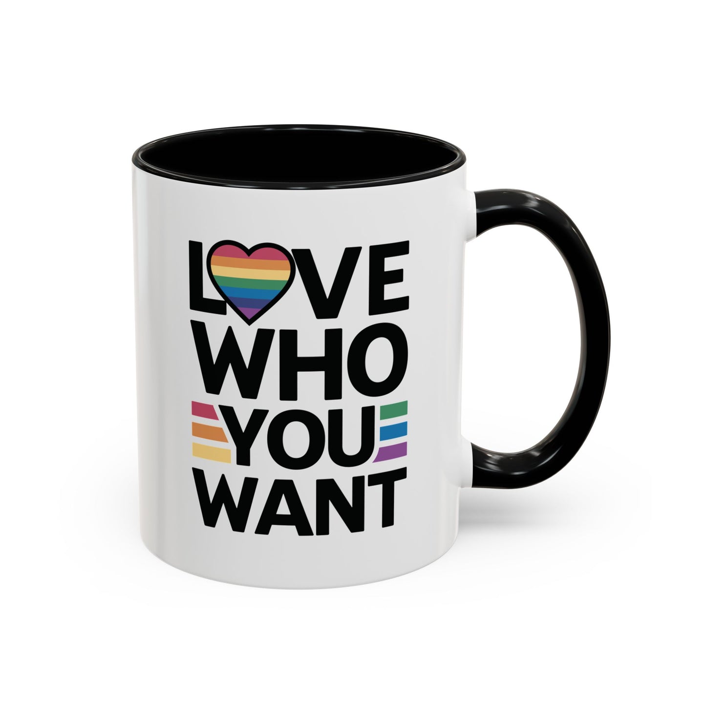 Love Who You Want - Coffee Mug